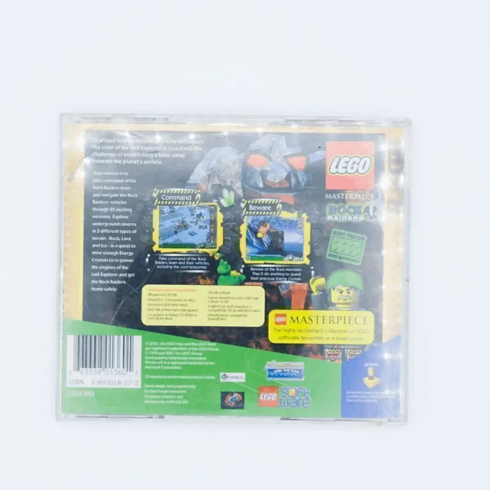 PC Lego Masterpiece Lego Rock Raiders 3d strategy